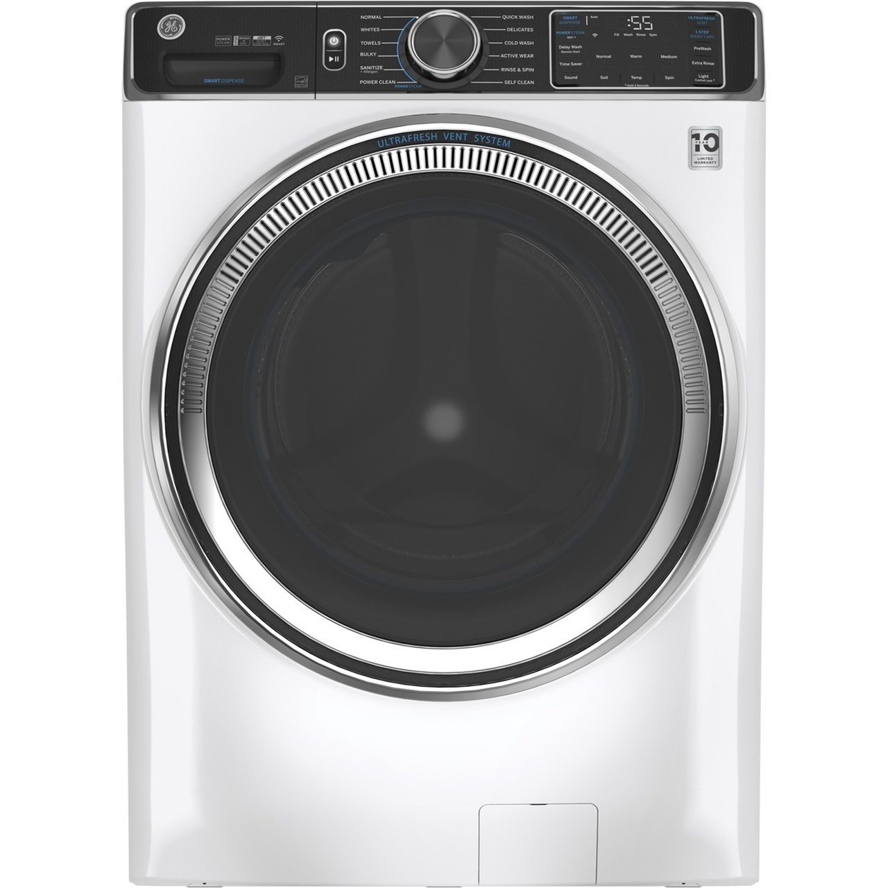New ge front load outlet washer